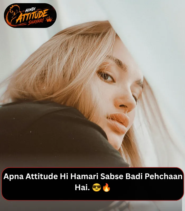 1 Line Attitude Shayari in English